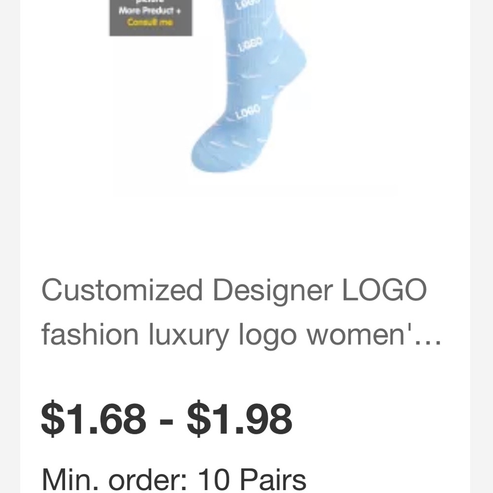Fake Nike socks read description